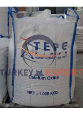 Calcium oxide raw chemical turkey