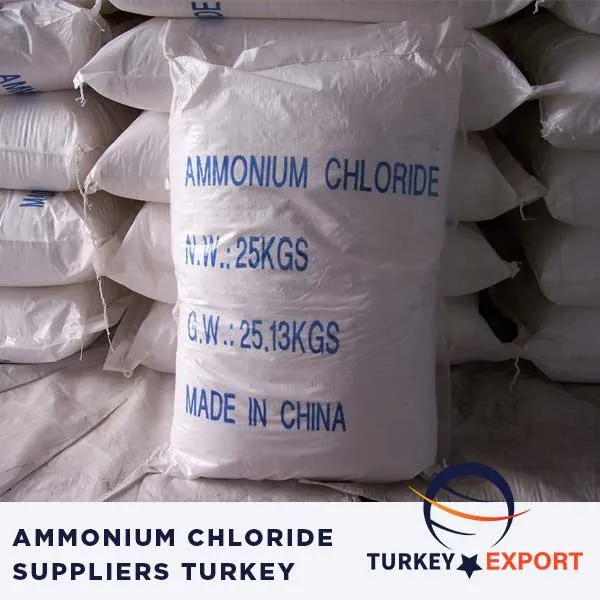 Ammonium Chloride Suppliers Turkey