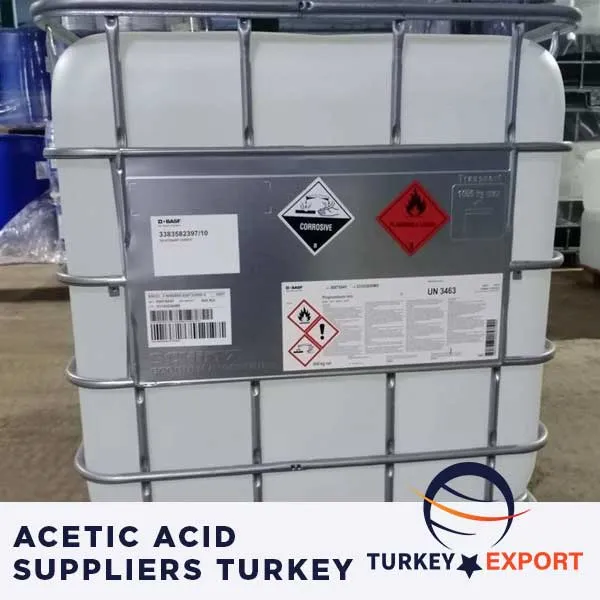Acetic Acid Suppliers Turkey