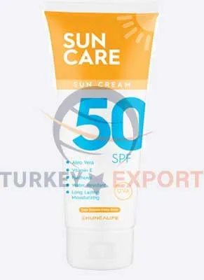 sun cream manufacturer turkey