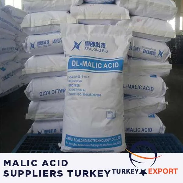 malic acid suppliers turkey, turkish malic acid manufacturers